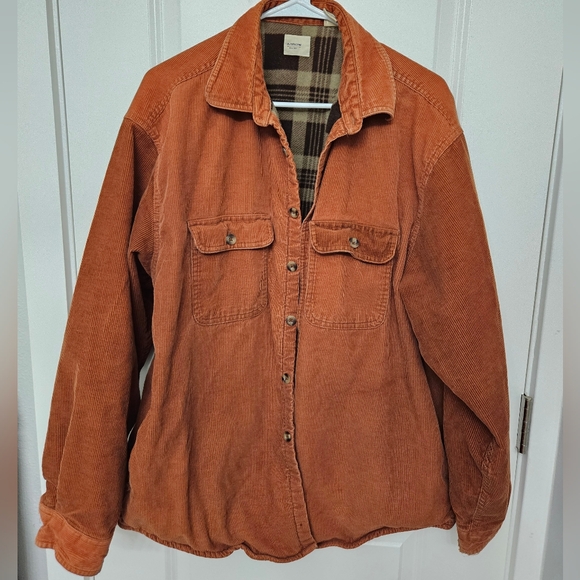 Arrow Other - Arrow Corduroy Blanket Lined Button Up Heavy Coat Large Winter Quality